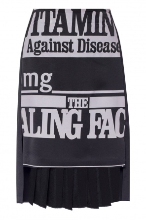 Asymmetrical pleated skirt, zdjęcie 1 Asymmetrical pleated skirt od Maison Margiela